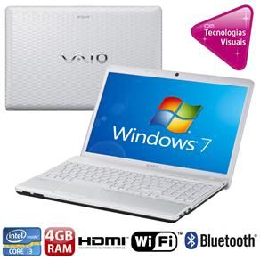 Notebook Sony Vaio VPC-EH40EB/W