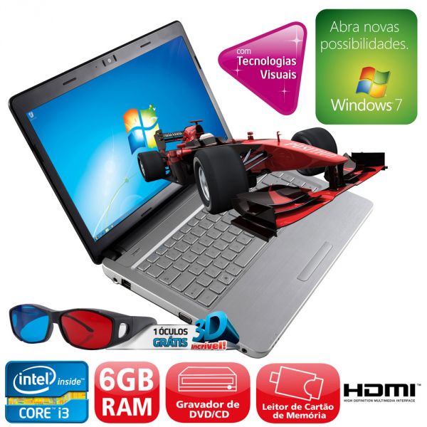 Notebook Positivo Premium N9300 3D